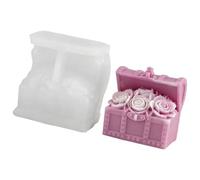 JAMNGHB Rose en silicone pour cylindre floral avec détails complexes mariage