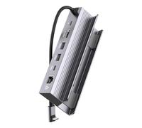 JAMNGHB Station d'accueil de jeu USB C 6 en 1 avec HDTV 4K 120 Hz PD100 W Charge rapide et Gigabit Ethernet pour station d'accueil pour SteamHandheld