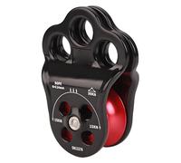 JAMNGHB Systèmes de poulie à double roulement pour activités d'escalade pour enfants pour des activités d'escalade assurant un fonctionnement fluide et économise du matériel