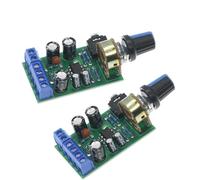 JAMNGHB TDA2822M Module amplificateur stéréo avec contrôle sonore réglable et fonctionnement 1,8 12 V pour améliorer les systèmes auditifs