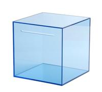 JAMNGHB Tirelire en acrylique transparent avec vue claire pour économiser le progrès et les pièces de monnaie à sens unique Décoration de la maison Organisateurs de budget familial