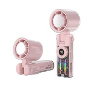 JAMNGHB Ventilateur tour de cou 4000 mAh haute capacité batterie faible bruit multiples vitesses portable pour voyage, bureau, bureau