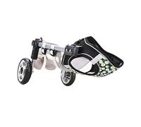 JAMNGHB Walking Dog Cart for Disabled Pet Adjustable Dog Two Wheel Wheelchair Mobility Aid Adjustable Two Wheel Wheelchair Mobility Aid for Disabled Dogs Leg