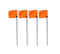 Jamso Design - Soccer Pitch® set de drapeaux de coin pour le football enfant | poteaux de 1 m, marquage du terrain, aire de jeu, piquets de délimitation portables, entraînement de football