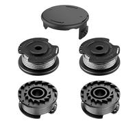 JAMSSOW 4 Bobine de Fil Convient pour Bosch F016800569/F16800385,Rechange Coupe Bordure pour Bosch EasyGrassCut 23/26/18/18-230/18-260/18-26,Art 23 SL/ 2300/23-28/26 SL(4 Bobine+1 Couvercle)