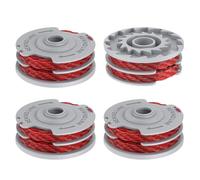 JAMSSOW 4 Bobine de Fil Convient pour Flymo FLY021/513937190,Rechange Coupe Bordure pour Flymo Contour 500 XT,Power Trim 500 XT,Mini Trim Contour XT,Mini Trim Auto St/XT/Plus XT(4 Bobine)