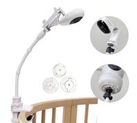 JAMUILS Support universel flexible et rotatif pour moniteur vidéo bébé, Compatible avec Hellobaby HB30 HB32 HB35 HB50, Philips Avent SCD843/26 SCD833/26, Vtech VM3250 VM819