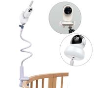 JAMUILS Support universel flexible pour moniteur vidéo bébé pour bureau de berceau, compatible avec Hellobaby HB30 HB32 HB35 HB50, Philips Avent SCD843/26 SCD833/26, Vtech VM3250 VM819