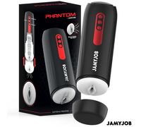JAMYJOB - MASTURBATEUR VAGIN AUTOMATIQUE PHANTOM 5 MODES ONDES STIMULANTES ET POUSSÉE