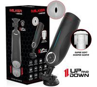 JamyJob - Masturbateur vibrant et mobile (noir)