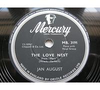 Jan August - Jan August The Love Nest 78 Mercury MB3191 EX 1950s