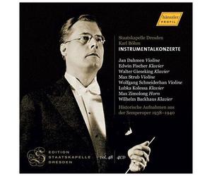 Jan Dahmen - Edition Staatskapelle Dresden, Vol. 48 - Instrumentalkonzerte [Compact Discs]