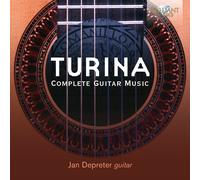 JAN DEPRETER - COMPLETE GUITAR MUSIC CD NEUF JOAQUIN TURINA
