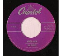JAN GARBER - never again 45 rpm single