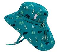 Jan & Jul Chapeau de Soleil d'aventure léger avec Large Bord pour Les Filles(XL:6-12 Ans, Camp d'été)