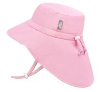Jan & Jul Chapeau de soleil d'aventure pour enfant Grow-with-Me Aqua-Dry, Sorbet rose, 2-5 ans