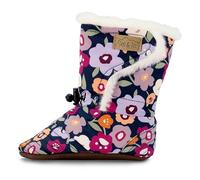 JAN & JUL First Walkers Chaussures d'hiver doublées pour bébé et tout-petit garçon, Fleurs d'hiver, 18-24 mois