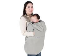 Jan & Jul Housse de porte-bébé imperméable avec doublure en polaire universelle pour tous les porte-bébés (pierre grise)