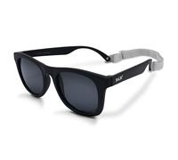 Jan & Jul lunettes de soleil verres polarisés UV-400 pour enfants Filles ou Garçons (M: 2-6 Ans, Noir)