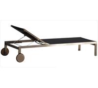 Jan Kurtz Chaise longue Luxury - noir