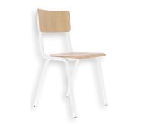 Jan Kurtz Chaise Zero - chêne - blanc