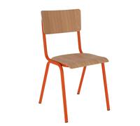 Jan Kurtz Chaise Zero - chêne - JanKurtzZeroOrange