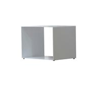 Jan Kurtz Cube en acier Cubus - argenté-Luna - L