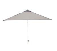Jan Kurtz Parasol Elba - 200 x 200 cm - gris clair