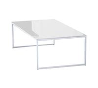 Jan Kurtz Table basse Classico blanc lxHxP 110x36x60cm