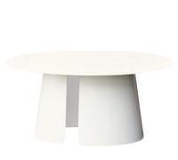 Jan Kurtz Table d'appoint Feel - blanc - Ø 80 cm