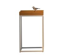 Jan Kurtz Table d'appoint Pino - Chêne naturel - Lunasilber - haut