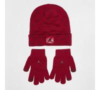 JAN MONOGRAM BEANIE SET black rouge 8Y-20Y