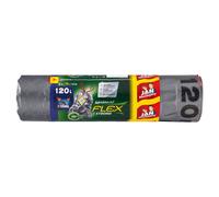 Jan Niezbędny Sacs poubelle Magnum Flex & Stabil 120L - 8 pièces