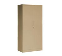 Jan Nowak Armoire de Bureau Métallique Verrouillable 185 x 90 x 45 cm Beige
