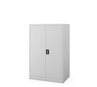 Jan Nowak Armoire métallique verrouillable pour Bureau Armoire de classement Documents en Acier pour dossiers A4 Usage Professionnel 40 classeurs avec étagères réglables 140 x 90 x 60 cm