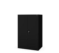 Jan Nowak Armoire métallique verrouillable pour Bureau Armoire de classement Documents en Acier pour dossiers A4 Usage Professionnel 40 classeurs avec étagères réglables 140 x 90 x 60 cm