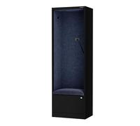 Jan Nowak Cabine Acoustique de Bureau Individuelle avec Assise 185x60x40 cm