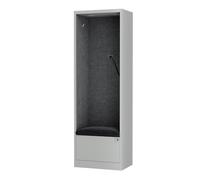 Jan Nowak Cabine Acoustique de Bureau Individuelle avec Assise 185x60x40 cm