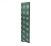 Jan Nowak Panneau perforé métal Atelier Garage pegboard Mural Rangement Outils système Organisation Mural Compatible étagère 2 pièces Panneau Outils Acier Robuste Montage Facile