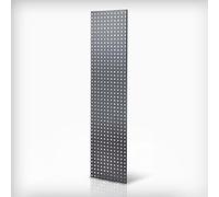 Jan Nowak Panneau perforé métal Atelier Garage pegboard Mural Rangement Outils système Organisation Mural Compatible étagère 2 pièces Panneau Outils Acier Robuste Montage Facile