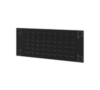 Jan Nowak Panneau perforé pour bacs de Rangement, Panneau Porte bacs Mural en Acier, Organiseur Petites pièces pour Atelier Garage Armoire, Support bacs Suspendus 83 x 34 x 1 cm