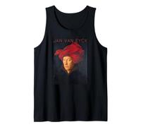 Jan Van Eyck - Le Portrait d'un Homme - pour Artistes Débardeur