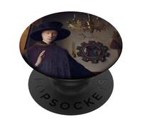 Jan Van Eyck - The Arnolfini Portrait 2 - Art pour Artistes PopSockets PopGrip Adhésif