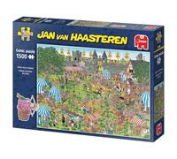 Jan Van Haasteren - Festival de Robin des Bois - Robin Hood Festival - Puzzle Adulte - Humoristique - Carton 100% recyclé - 1500 pièces - Jumbo