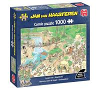 Jumbo Puzzle adulte Jan Van Haasteren – Bienvenue dans la Jungle – Humoristique – 1000 pièces