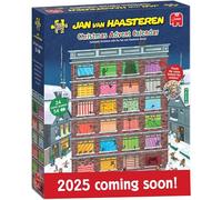 Jan van Haasteren - JVH - Christmas Calendrier de l’Avent - Puzzle Adulte - Humoristique - Cadeau Noël - 24 Puzzles de 54 Pièces - Scènes Comiques Festives - Jumbo