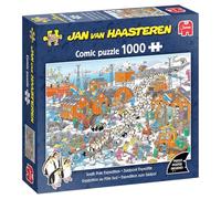 Jan Van Haasteren - JVH - Expédition au Pôle Sud - South Pole Expedition - Puzzle Adulte - Carton 100% recyclé - 1000 pièces - Jumbo