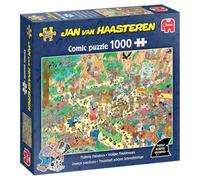 Jan Van Haasteren - JVH - Joyeux Papillons - Flutterly Fabulous - Puzzle Adulte - Humoristique - 100% Carton recyclé - 1000 pièces - Jumbo