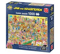 Jan Van Haasteren - JVH - La Maison de Retraite - The Retirement Home - Puzzle Adulte - Humoristique - Carton 100% recyclé - 1000 pièces - Jumbo