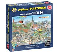 Jan Van Haasteren - JVH - Retraite Insulaire - Island Retreat - Puzzle Adulte - Carton 100% recyclé - 1000 pièces - Jumbo